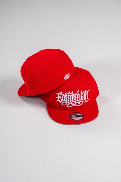 Dirty style Red fitted