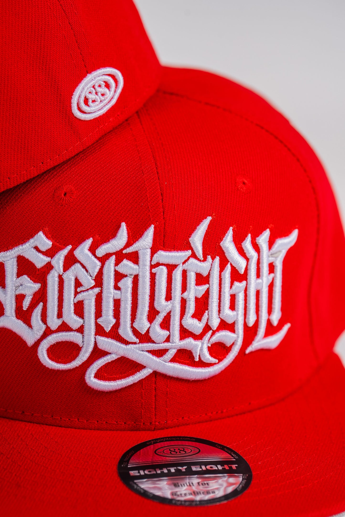 Dirty style Red fitted