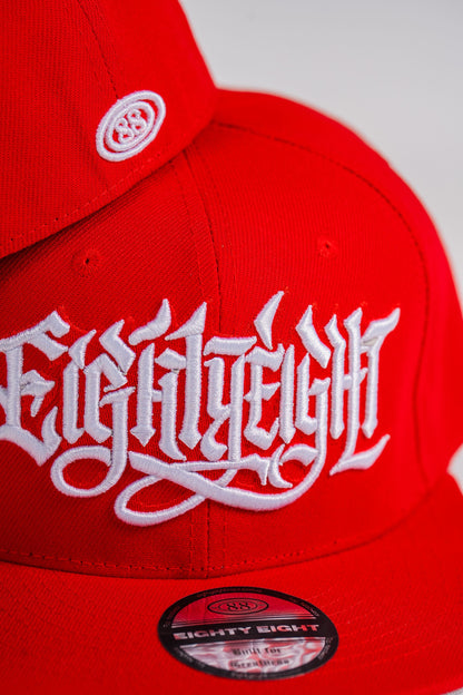 Dirty style Red fitted