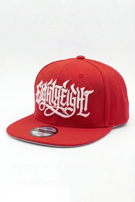 Dirty style Red fitted