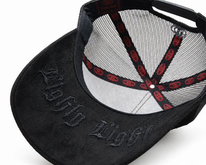Trucker con brillo blanco