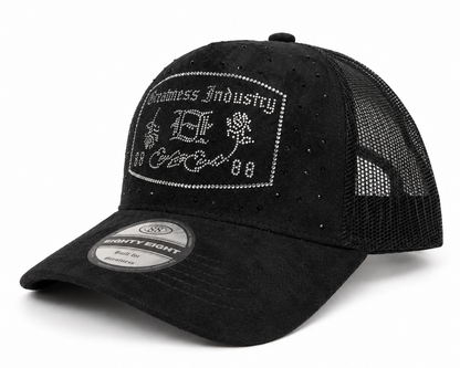 Trucker con brillo blanco